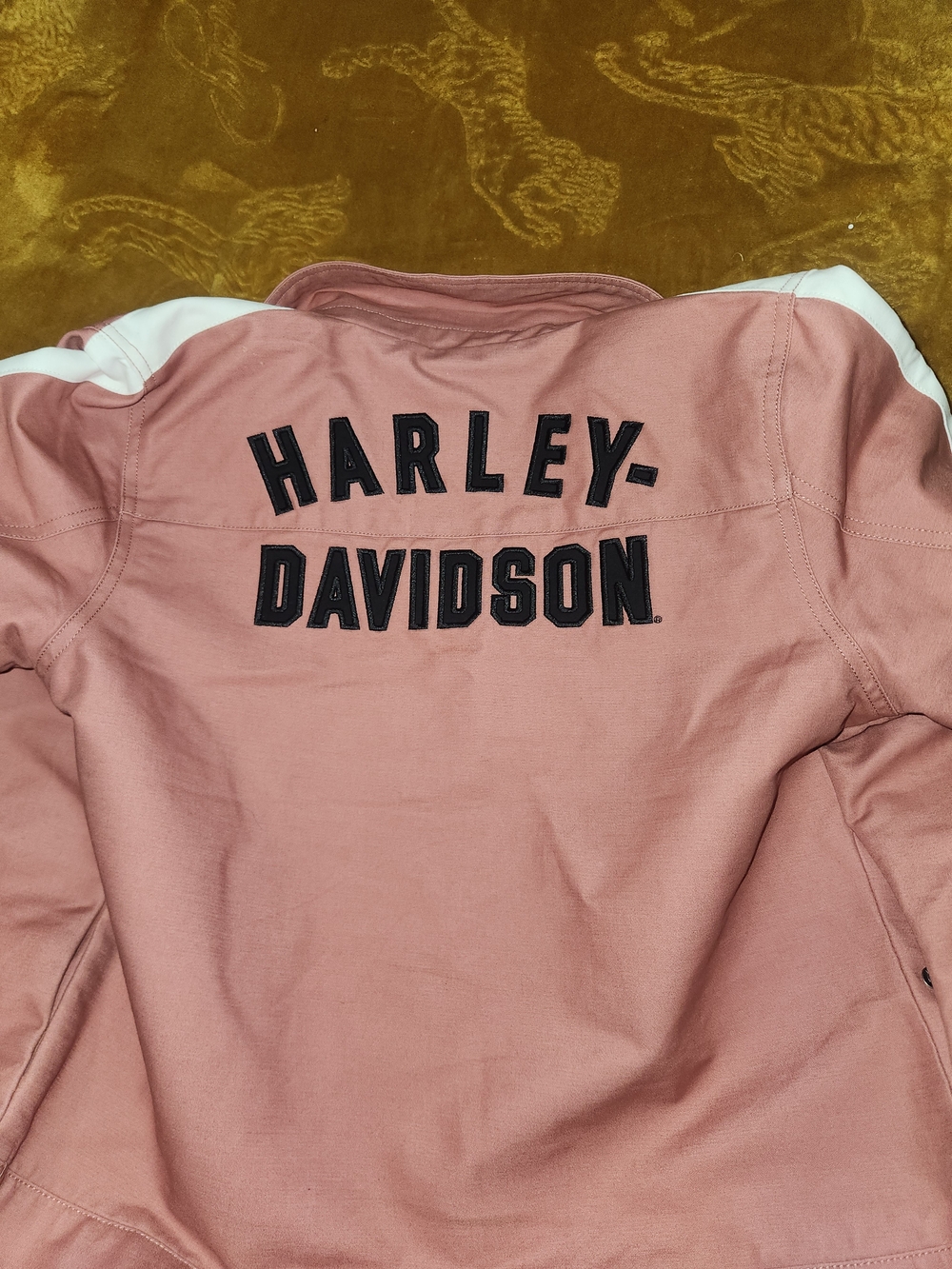 Harley-Davidson Pink Jacket with Black Logo